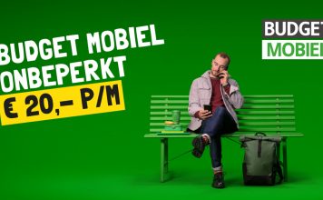 Budget Mobiel biedt onbeperkt bellen met onbeperkt data voor € 20 per maand